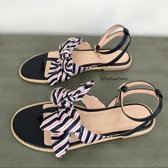 Jack Rogers Heidi Midnight Stripe Sandal - Picture 6 of 12